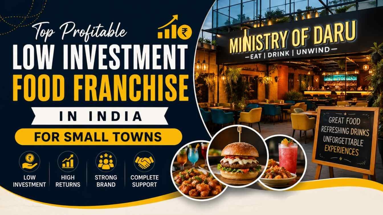 Top Profitable Low Investment Food Franchise in India for Small Towns